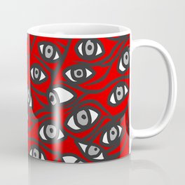 Freddie Eyeballs Red Kaffeebecher