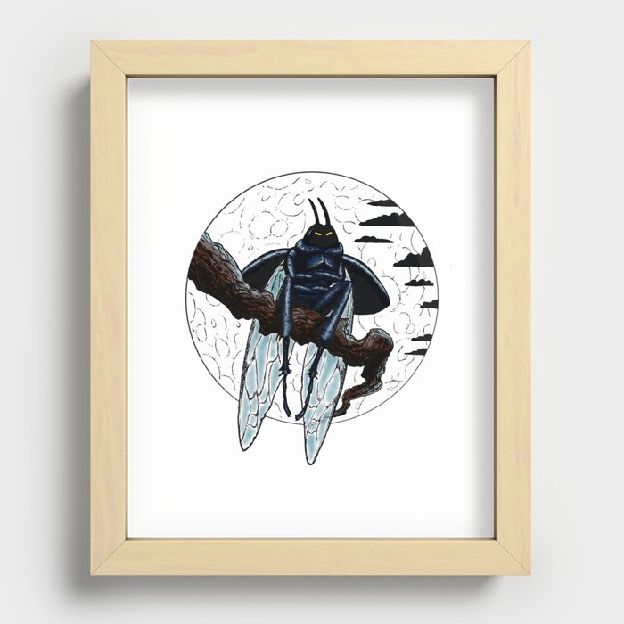 Insect bug hero Recessed Framed Print