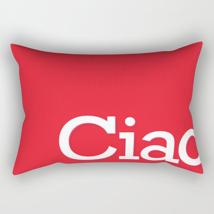 Ciao Rectangular Pillow