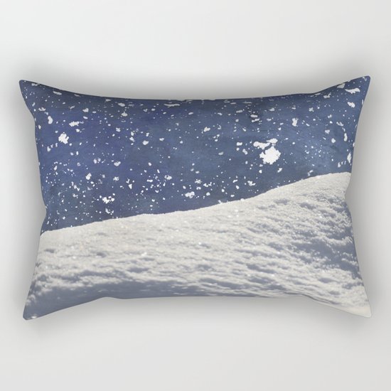 Snow Time Rectangular Pillow