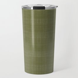 Tissu d'écorce Olive Travel Mug