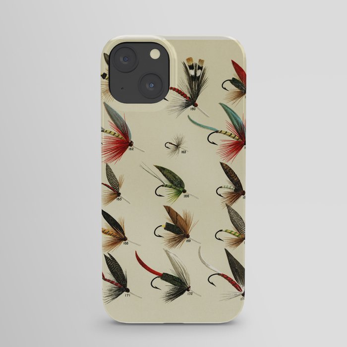 Angler Fishing Lure - Trout Fly Fishing iPhone Case by SFT Design Studio