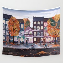 Autumn in London Wall Tapestry