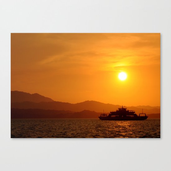 Last Ferry Canvas Print