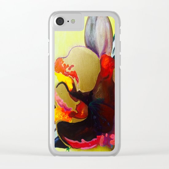 Burn The Flowers For Fuel Clear iPhone Case
