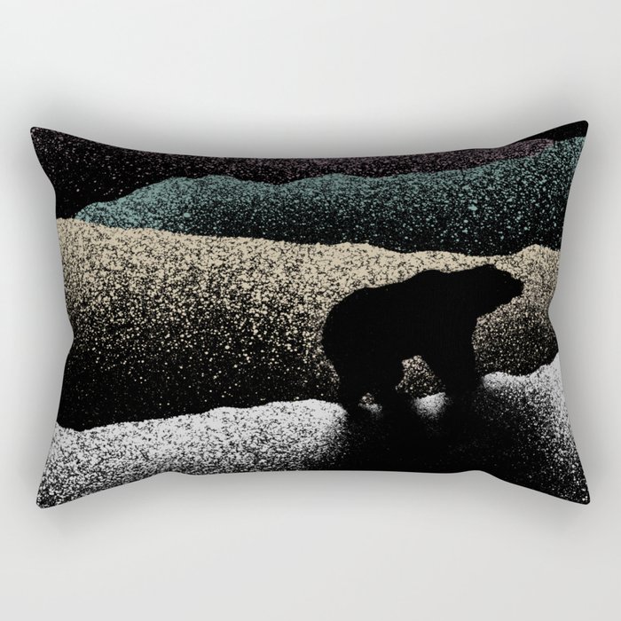 Wandering Bear Rectangular Pillow