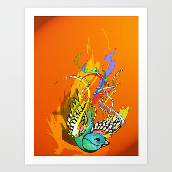 Julius (day version) Art Print