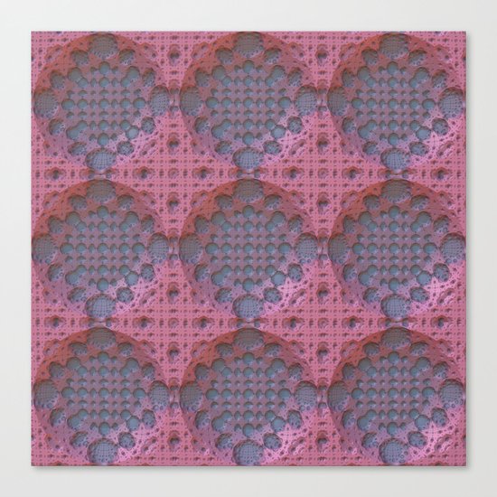Recessed Lace Canvas Print