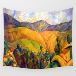 Diego Rivera Landscape Wall Tapestry