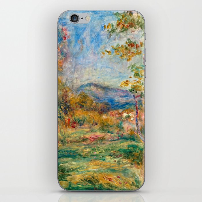 Landscape of Cagnes, 1910 by Pierre-Auguste Renoir iPhone Skin