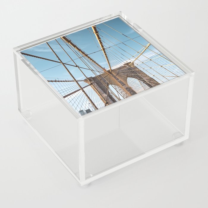 Brooklyn Bridge NYC New York City Travel Photography Acrylic Box