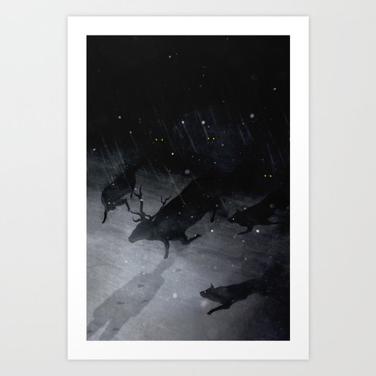 Lesser Evils Art Print