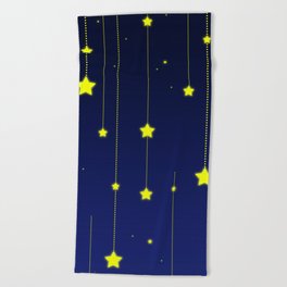 Starry starry night Beach Towel
