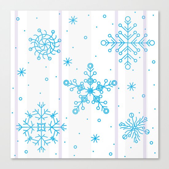 Let it snow! Canvas Print