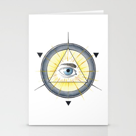 Eye of Providence Stationery Cards