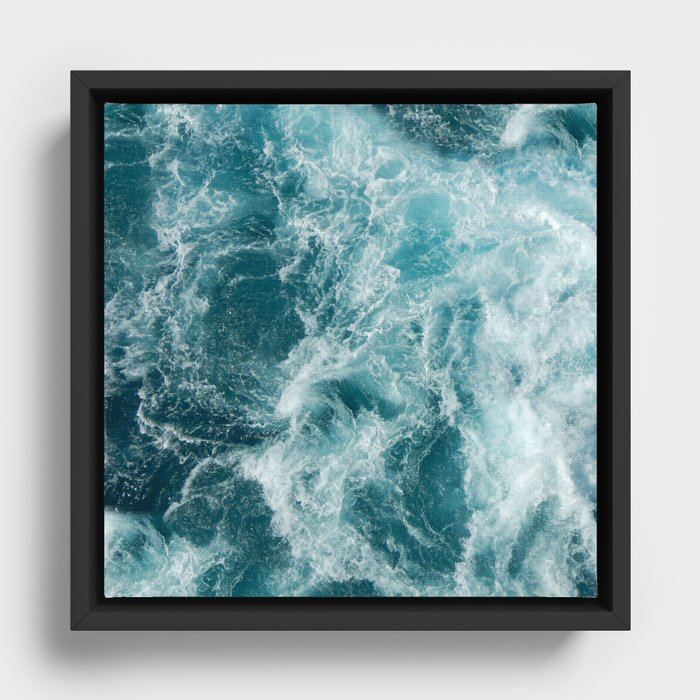 Sea Framed Canvas