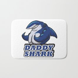 Daddy shark Bath Mat