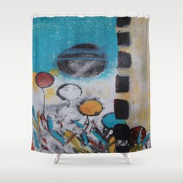 Morning Flowers Shower Curtain