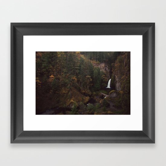 Wahclella Falls Framed Art Print