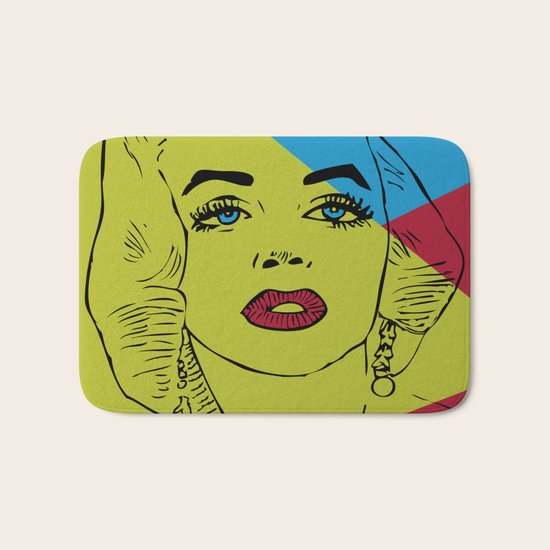 Abstract #400 Bath Mat