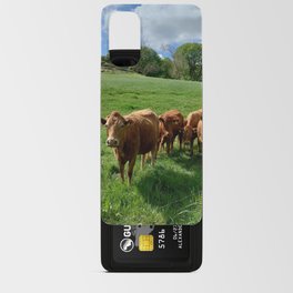 Danish landscape with cows Android Card Case