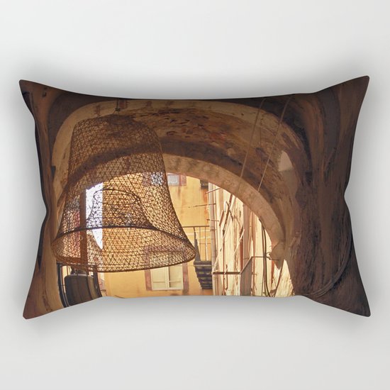 ARCHWAY - Sardinian fish traps - Sardinia Rectangular Pillow