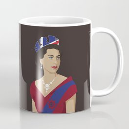 Queen Elizabeth II portrait Coffee Mug