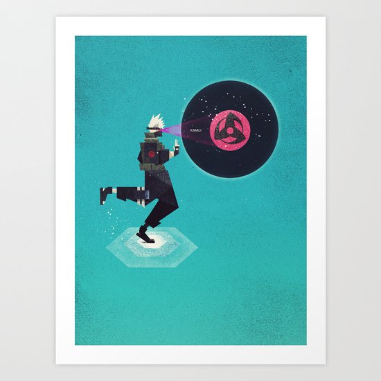 Copy Ninja's Kamui Art Print