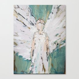 Abstract Angel Painting Canvas Print
