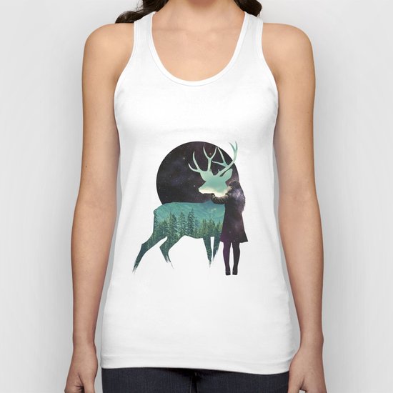 Let the universe love you Unisex Tank Top