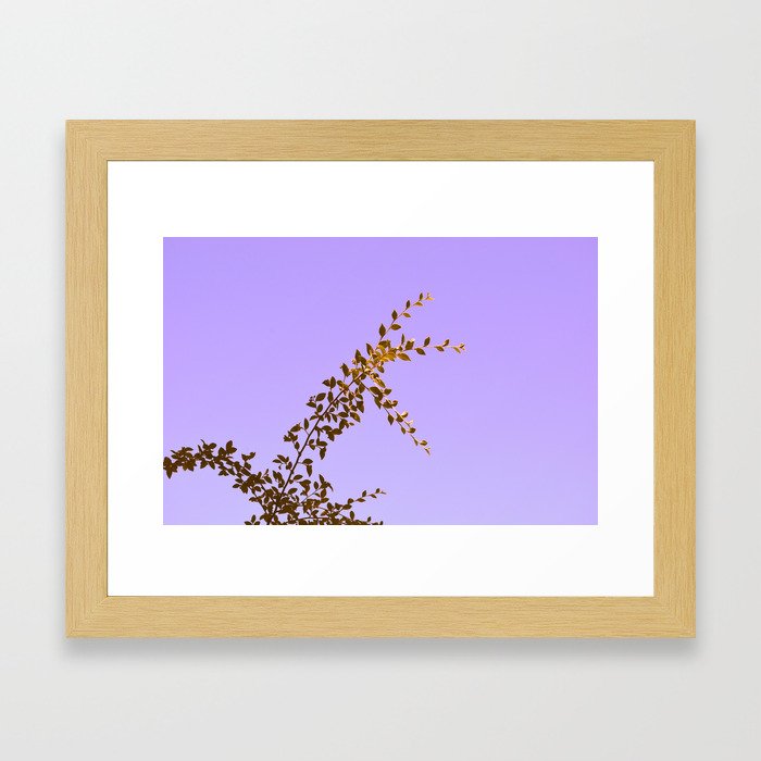 9. Purple Sky Framed Art Print