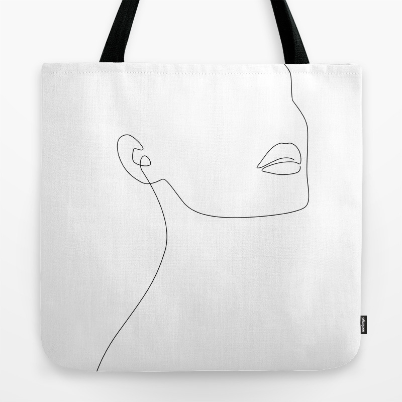 Simple Minimalist Tote Bag By Explicitdesign Society6