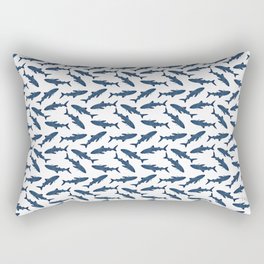Whale Shark Pattern Rectangular Pillow