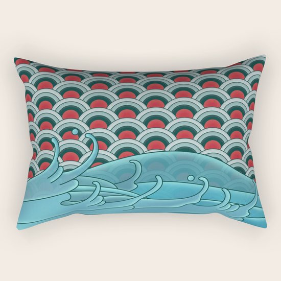 Koi Rectangular Pillow
