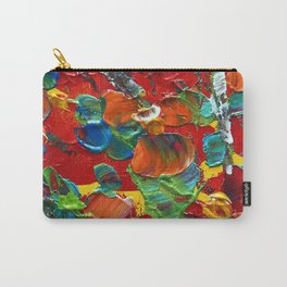 Colorful Paint Dabs Carry-All Pouch