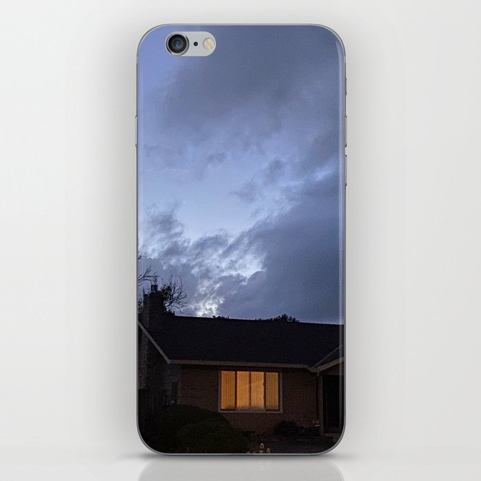 Home after the storm iPhone Skin