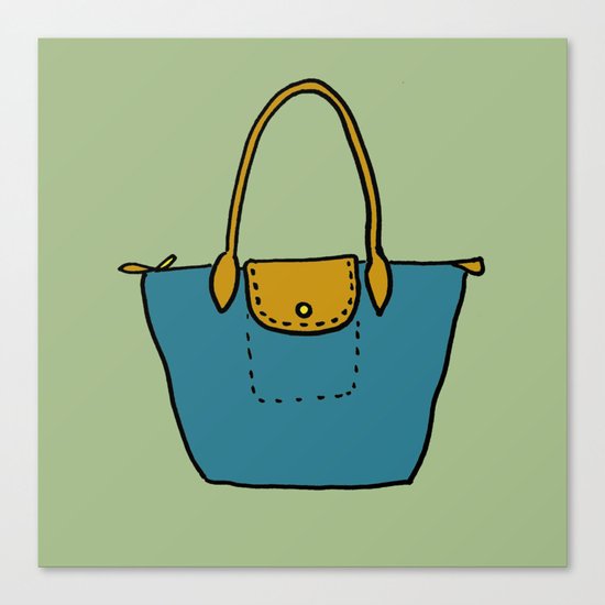Satchel, 1 Canvas Print