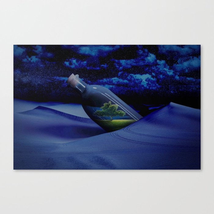 Life in a Bottle Canvas Print