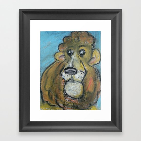 Lion Framed Art Print
