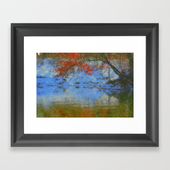 The River Framed Art Print