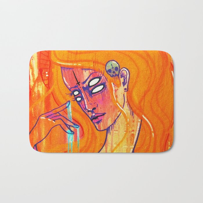 Our Lady of Radiation Bath Mat