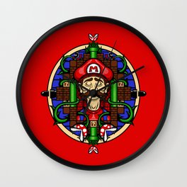 Mario's Melancholy Wall Clock