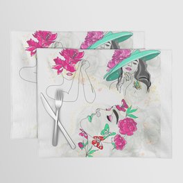 Womens face Placemat