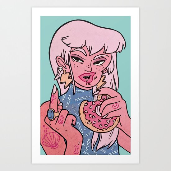 MY MOOD SWINGS Art Print