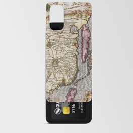 Map of China - Mercator - 1606 Vintage pictorial map Android Card Case