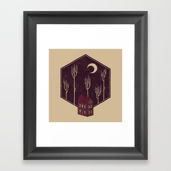 Still Night Framed Art Print