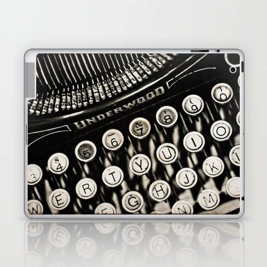 Underwood typewriter Laptop & iPad Skin