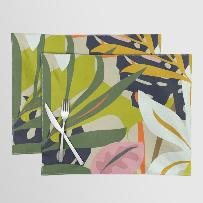 Jungle Abstract 2 Placemat
