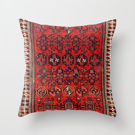 Baluch Khorasan Persian  Antique Rug Print Throw Pillow