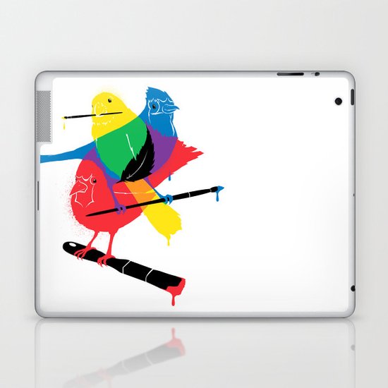 Colors of a Feather Laptop & iPad Skin